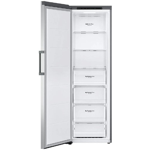ΚΑΤΑΨΥΚΤΗΣ ΚΑΘΕΤΟΣ LG GFE41PZGSZ (185x60x70 / 324Lt / E / INOX / NF / ΟΘΟΝΗ & WIFI)